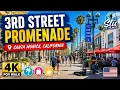 Walking Santa Monica s Famous 3rd Street Promenade 4K POV California Street Walk