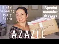TRYING OUT SPECIAL OCCASIONS DRESSES from Azazie Is It Worth it