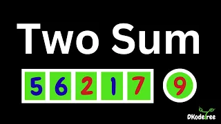 Two Sum - LeetCode 1 HashMap Full Concept Python Code
