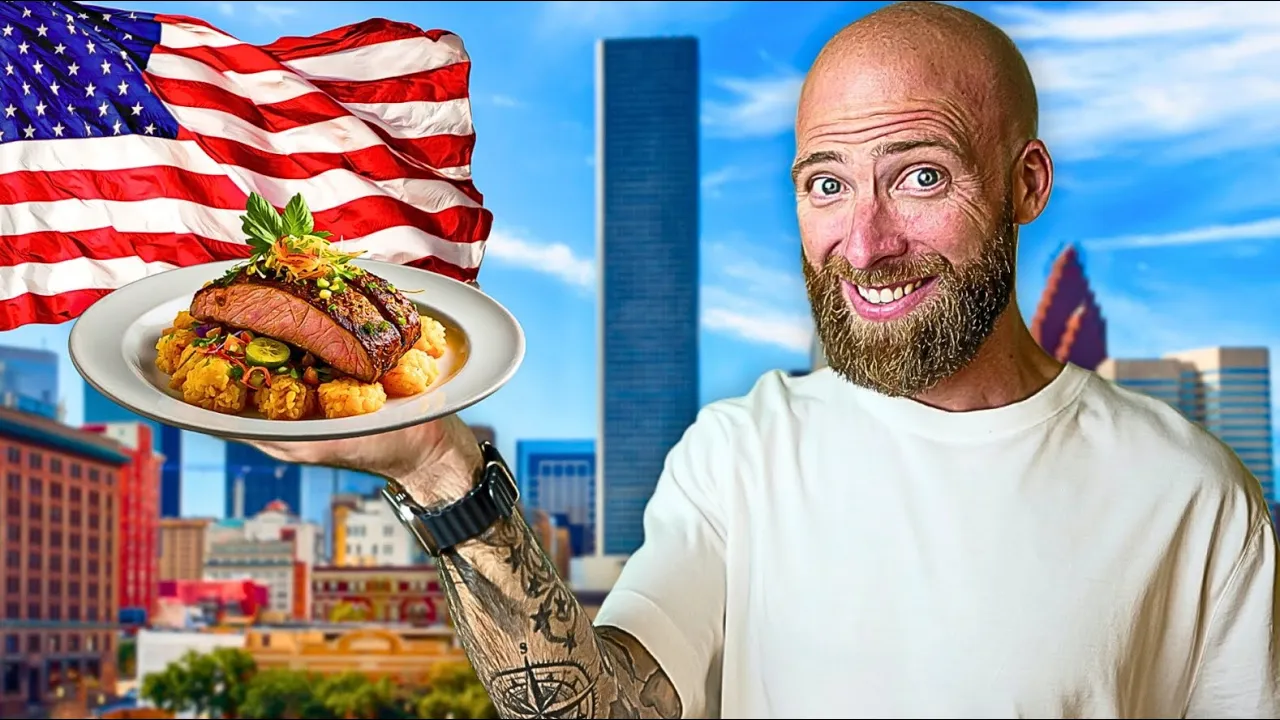 Houston Food Marathon! Texas BBQ to Caribbean Food!