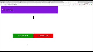 Counter App using HTML CSS JavaScript