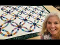 Double Wedding ring Quilt - THE EASY WAY
