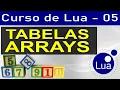 Aprendendo sobre Tabelas ou Arrays em Lua - Curso de Lua