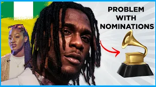 the problem with the grammy nominations wizkid