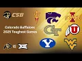 Ranking Colorado s TOUGHEST Games in 2025 Coach Prime s Biggest Tests