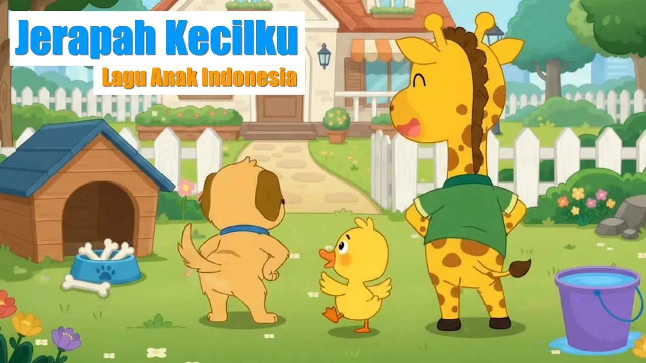 Jerapah Kecilku - Lagu Anak Indonesia Populer