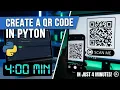 Create QR Code Using Python in 4 Minutes Python QR Code Generator
