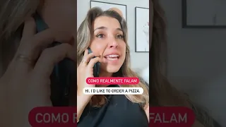 Como gostaria que falassem inglês comigo x como realmente falam #Shorts