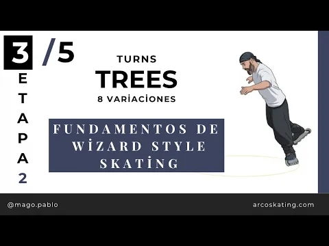 Trees — turns a un pie en Wizard Skating | Fundamentos base 3/5