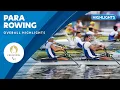 Para Rowing Highlights | Paris 2024 Paralympic Games ❤️💙💚