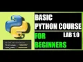 Basic Python Course for Beginners - Lab 1 0 Nepali