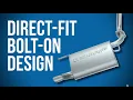 Walker Quiet-Flow SS Muffler I Direct-Fit Easy to Install