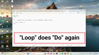 VBS tutorial part 2
