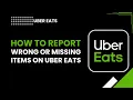 How to Report Wrong or Missing Items