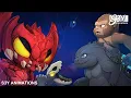 Download Lagu Baby Godzilla, Kong enter Hollow Earth ft. Baby Destoroyah – Animation 13