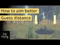 How to guess distance in War Thunder - How to aim better in war Thunder realistic battles