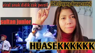 Download LDR (layang dungo restu )safa brilliant -  SULTAN JUNIOR REACTION - muantab musik e MP3