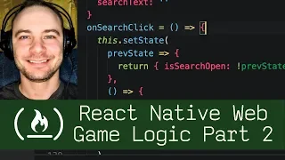 React Native Web Game Logic Part 2 P7D5 - Live Coding with Jesse