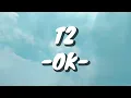 T2 - OK (Lirik)