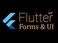 46 - Flutter Build a form with validation Arabic