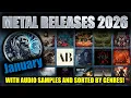 Lagu New Metal Albums January 2026 - Preview of Upcoming Metal releases January 2026 #newmetal