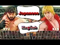 Full Japanese And English Voice Select Screen Comparison Street Fighter V