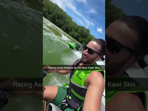 Rippin the New Kawis with @AxellHodges96