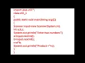 Scanner Class in Java