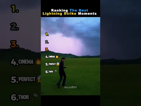 RANKING THE BEST LIGHTNING STRIKE MOMENTS ⚡#usa