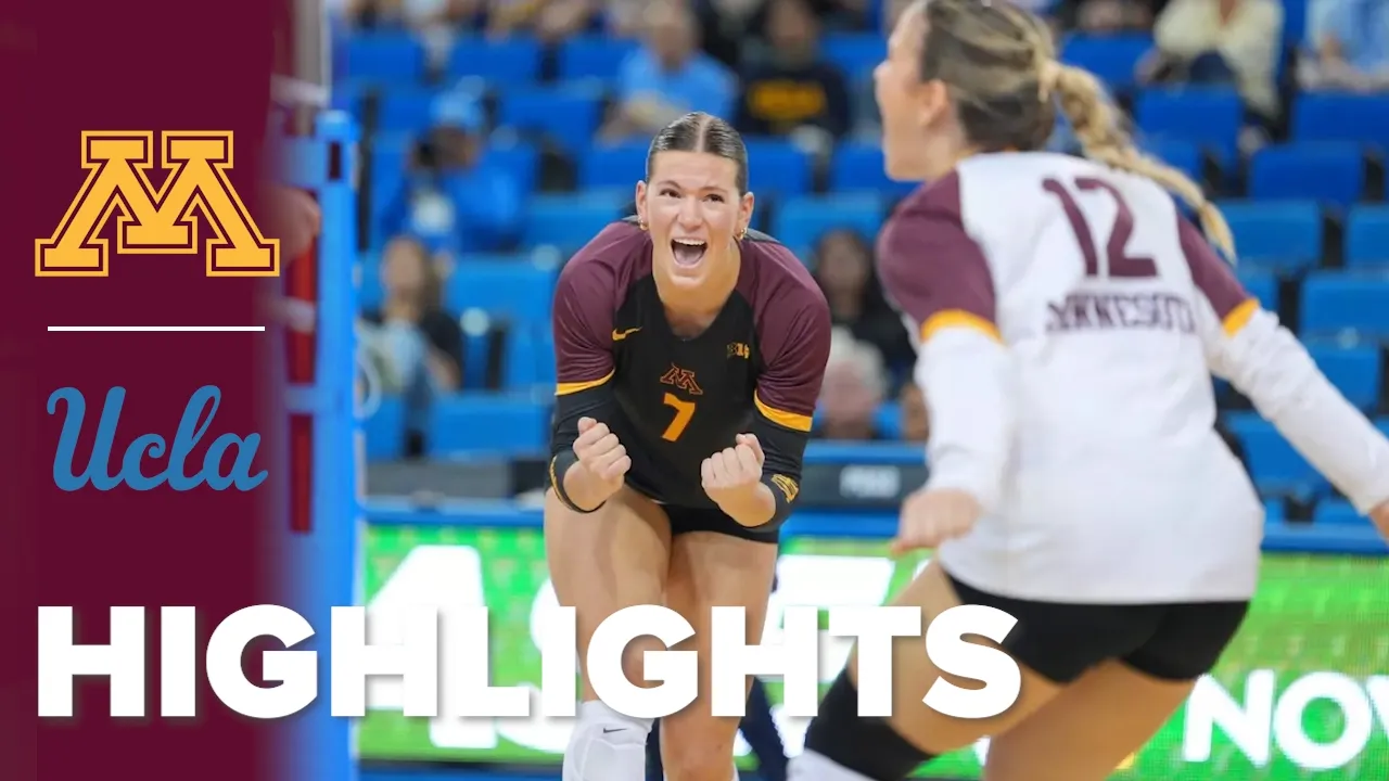 #21 Minnesota at UCLA | NCAA Volleyball Highlights | Oct. 30, 2026