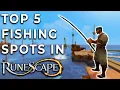 5 of the BEST Fishing Locations in Runescape RS3