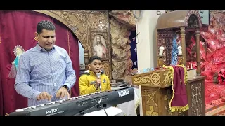 العدراء البتول بترنم وتقول اسحق ابراهيم 