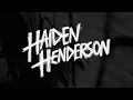 Haiden Henderson - one track mind (Lyric Video)