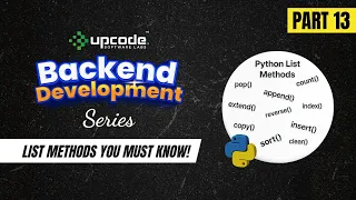 Part 13 - Python Lists Practical Tricks Most-used Methods