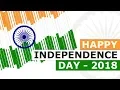 Pure CSS Waving Flag Animation With National Anthem - Happy Independence Day 2018