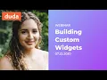 Building Custom Widgets Duda Workshop