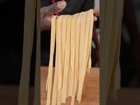 Fresh pasta with no equipment