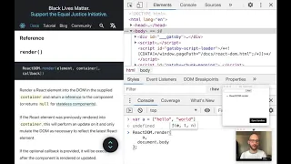 ReactDOM render React from first principles 2