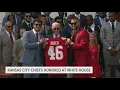 Super Bowl champions Kansas City Chiefs honored at White House