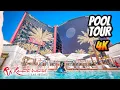 RESORTS WORLD Las Vegas FULL POOL TOUR in 4K Gotta See This