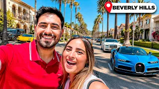 Asi es el BARRIO DE MILLONARIOS en Los Ángeles 🇺🇸