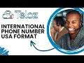 International Phone Number USA Format Cracking the Code