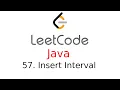 Insert Interval - Leetcode 57