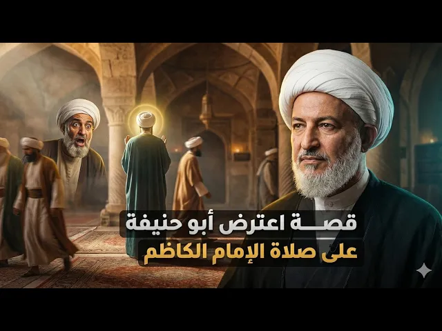 ⁣أبو حنيفة يعتقد أن المرور أمام المصلي يقطع صلته بربه !… فكيف رد الإمام الكاظم عليه ؟ | الشيخ الصفار