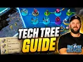 THE Season 90 Tech Tree Guide Boom Beach Warships