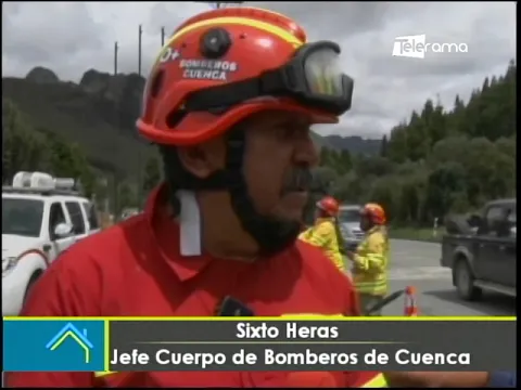 Incendio forestal El Cajas afectó más de 160 hectáreas