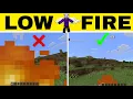 Low Fire Resource Pack Minecraft Bedrock And PE
