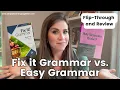Fix it Grammar vs Easy Grammar Curriculum Review and Flip-Through