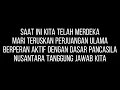 Download Lagu Qhutbus Sakha-Hymne Hari Santri Lirik Pada Masa Hari Santri