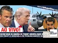 Lagu SECRETÁRIO DE GUERRA DE TRUMP ANUNCIA BASE MILITAR EM FRENTE À VENEZUELA EM PRONUNCIAMENTO NO CARIBE